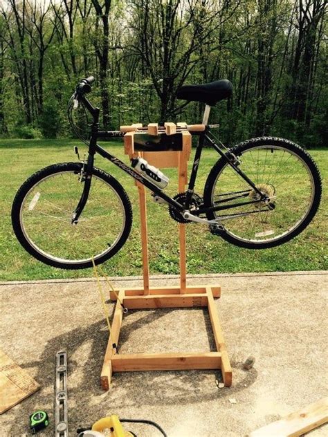 Diy Wooden Bike Stand